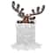 47'' Pre-Lit Reindeer Stuck in Chimney Decoration